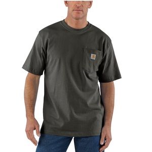 Carhartt Pocket TShirt in Peat